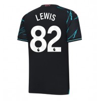 Manchester City Rico Lewis #82 Tretí futbalový dres 2023-24 Krátky Rukáv